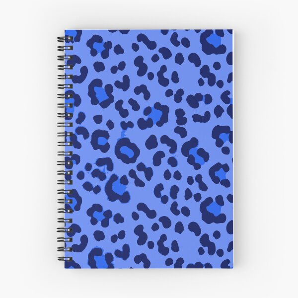 Item preview, Estampado de leopardo -Azul designed and sold by Timegraf.