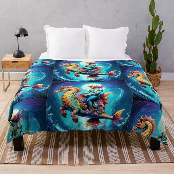 Item preview, Merman and Seahorse designed and sold by TJ-Allen.