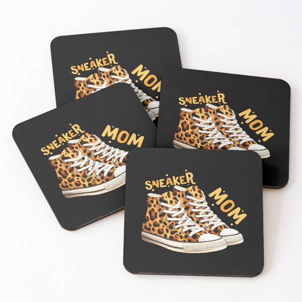 Artikelvorschau, Sneaker MOM – Sneaker mit Leoparden- und Gepardenmuster entworfen und verkauft von EmeraldeaArt.