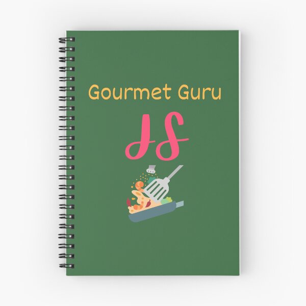 Aperçu de l'œuvre Gourou gastronomique - JS créée et vendue par DesignsbySimons.