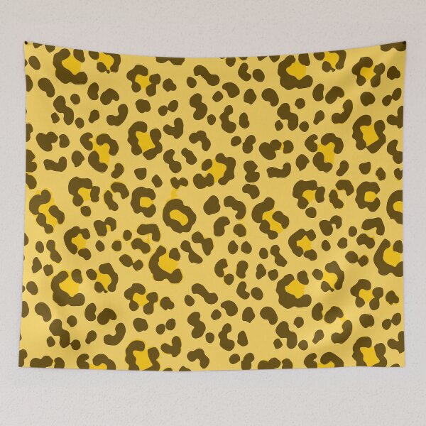 Item preview, Estampado de leopardo - Amarillo designed and sold by Timegraf.