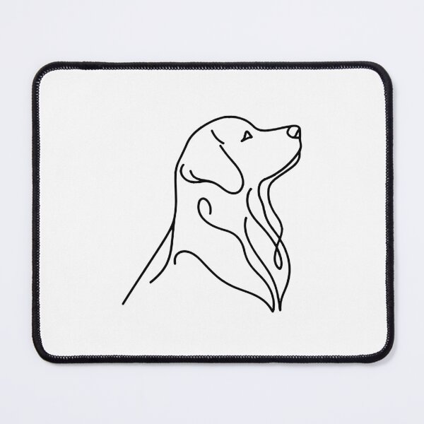 Item preview, Golden Retriever Line Art designed and sold by DesignsByKazu.