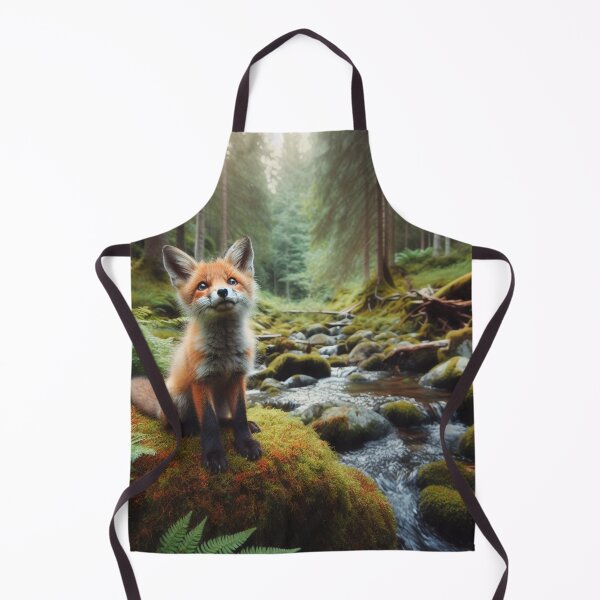 Item preview, Autumn Aflame - Fox's Cunning Presence in the Rustling Leaves designed and sold by ProgressMagnet.