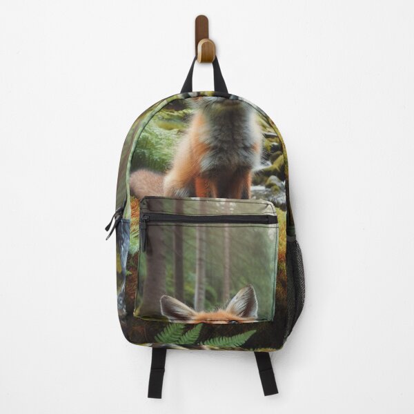 Item preview, Autumn Aflame - Fox's Cunning Presence in the Rustling Leaves designed and sold by ProgressMagnet.