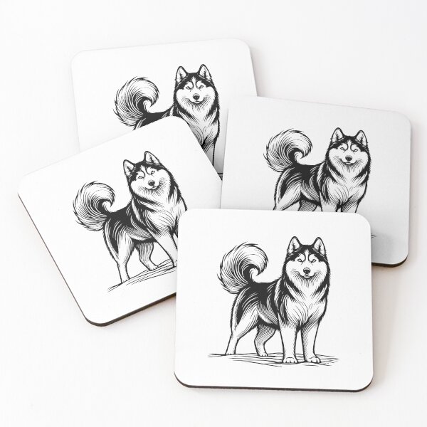 Item preview, Siberian Husky designed and sold by DesignsByKazu.