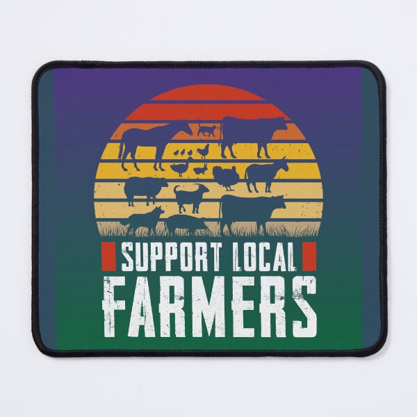 Item preview, Support Local Farmers, no farmers no food designed and sold by Cerulean-Shop.