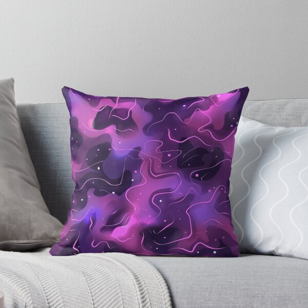 Item preview, Pink Glowing Trippy Luminance Pattern Design Abstract Camouflage Fluid Shapes in Neon Colors designed and sold by Reichcorp.