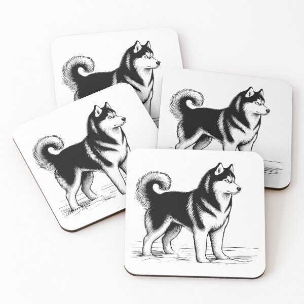 Item preview, Siberian Husky designed and sold by DesignsByKazu.