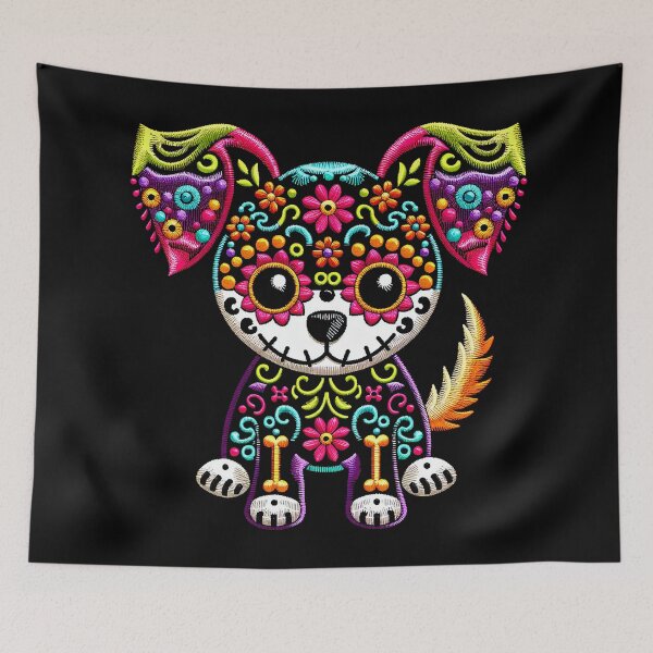 Item preview, Elegant Skull Pup designed and sold by zzz888.