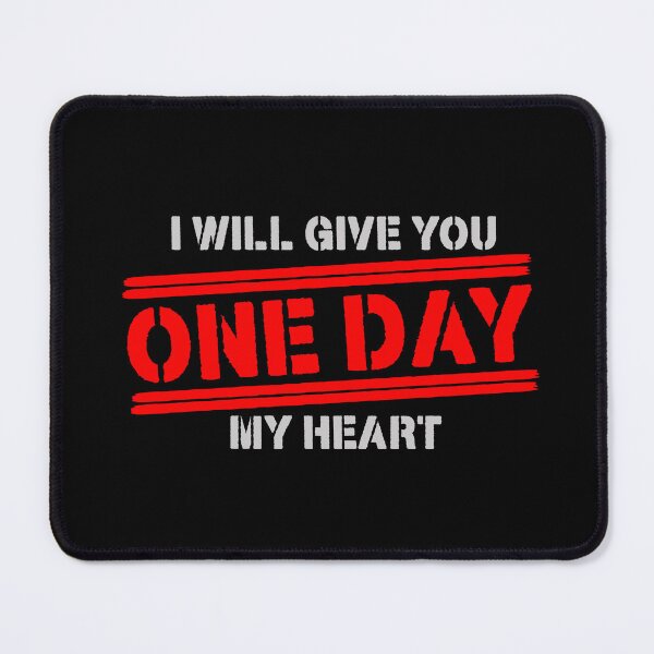 Item preview, ONE DAY I WILL GIVE YOU MY HEART designed and sold by NOURLANDART.