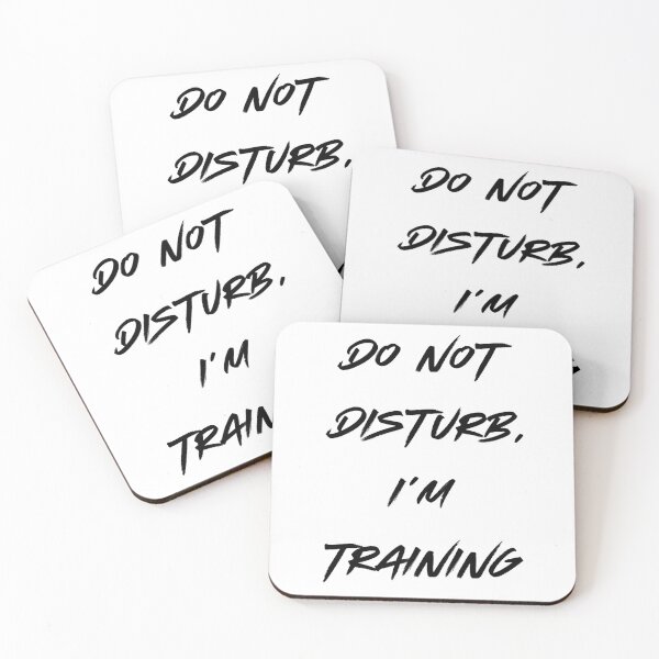 Item preview, do not disturb, I'm training designed and sold by ANGELONTIVERO.