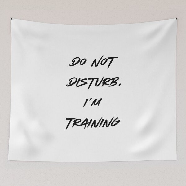Item preview, do not disturb, I'm training designed and sold by ANGELONTIVERO.