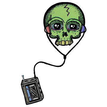 Artwork thumbnail, Walkman 90's Vibe - Stickers, Bags by softnosferatu