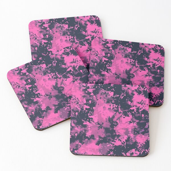 Item preview, Pink Glowing Trippy Luminance Pattern Design Abstract Camouflage Fluid Shapes in Neon Colors designed and sold by Reichcorp.