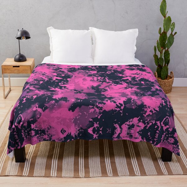 Item preview, Pink Glowing Trippy Luminance Pattern Design Abstract Camouflage Fluid Shapes in Neon Colors designed and sold by Reichcorp.