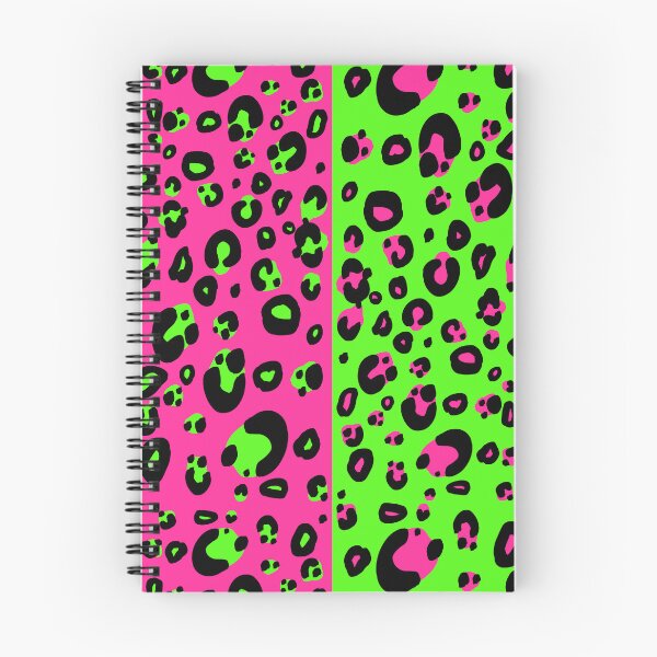 Item preview, Electric Split Leopard Print (Pink and Green) designed and sold by JanGrackle.