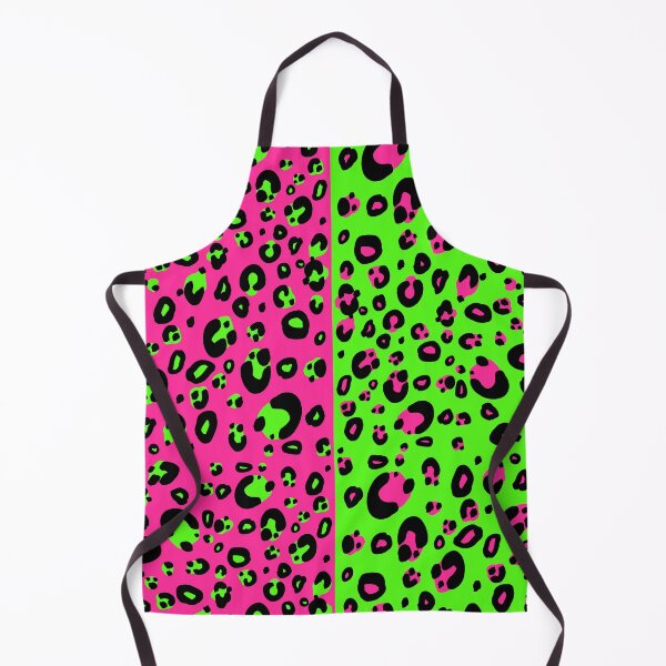 Item preview, Electric Split Leopard Print (Pink and Green) designed and sold by JanGrackle.
