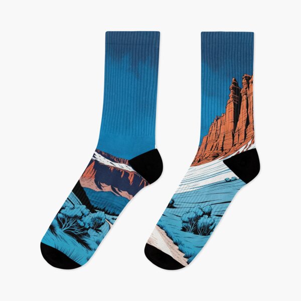 Item preview, Utah Landscape with Road Blue Tones designed and sold by Secondearth.