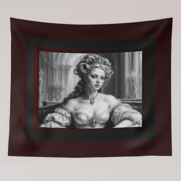 Item preview, Portrait Illustration Of Lady Orthworth Mesmerizing AI Concept Art by Xzendor7 designed and sold by Xzendor7 Digital Art Creations.