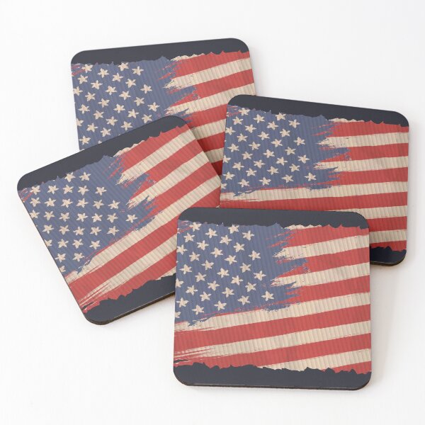 Item preview, Flag of USA in vintage style designed and sold by SIR13.