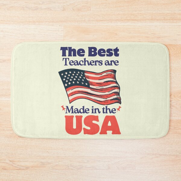 Item preview, Best Teachers Are Made In The USA  designed and sold by Mariana Piana.