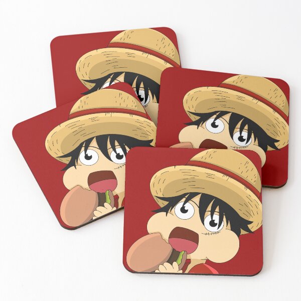 Item preview, Luffy Eating Hamburger  designed and sold by LoveShadowTV.