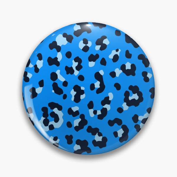 Item preview, Estampado de leopardo -Azul designed and sold by Timegraf.