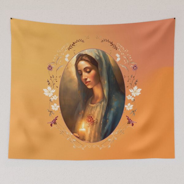 Item preview, Virgin Mary designed and sold by AMDG Line.