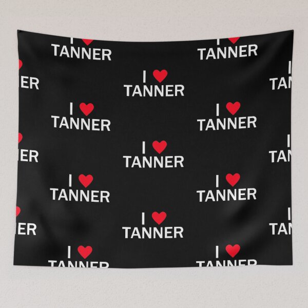 Item preview, I Heart Tanner I love Tanner design group (white text) designed and sold by Stone-Valley.