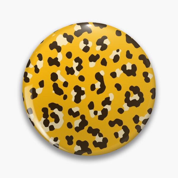 Item preview, Estampado de leopardo - Amarillo designed and sold by Timegraf.
