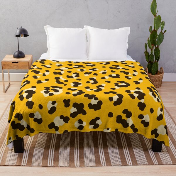 Item preview, Estampado de leopardo - Amarillo designed and sold by Timegraf.