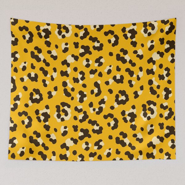 Item preview, Estampado de leopardo - Amarillo designed and sold by Timegraf.