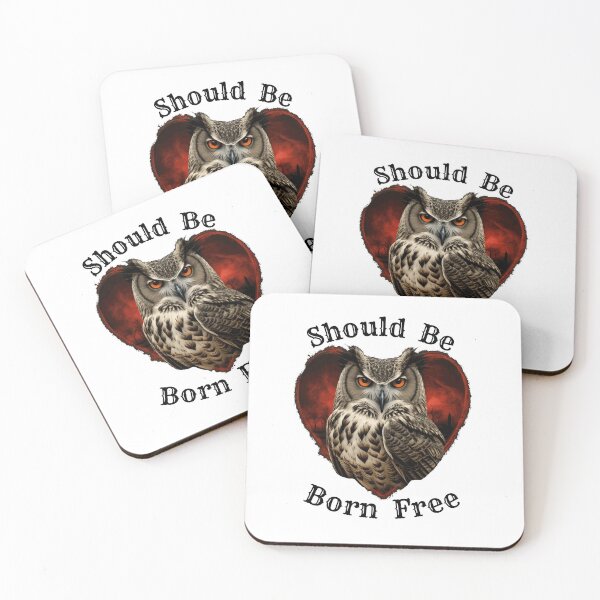 Item preview, Should be born free designed and sold by FlacoTheOwl.