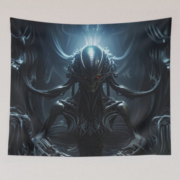 Item preview, Portrait Of Cyber Alien Queen designed and sold by SassyArtistry.