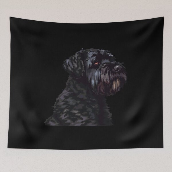 Item preview, Pixel Portrait Bouvier des Flandres designed and sold by CUTEDOGGIEZ.