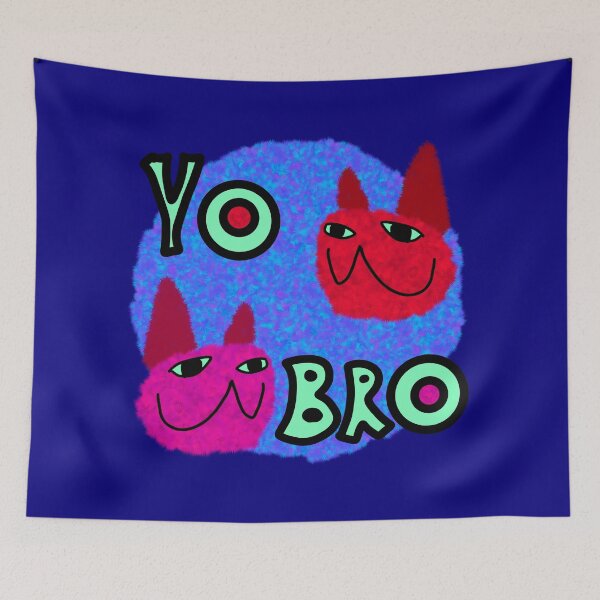 Item preview, Fuzzy Cats Big Yo Bro designed and sold by chowlet.
