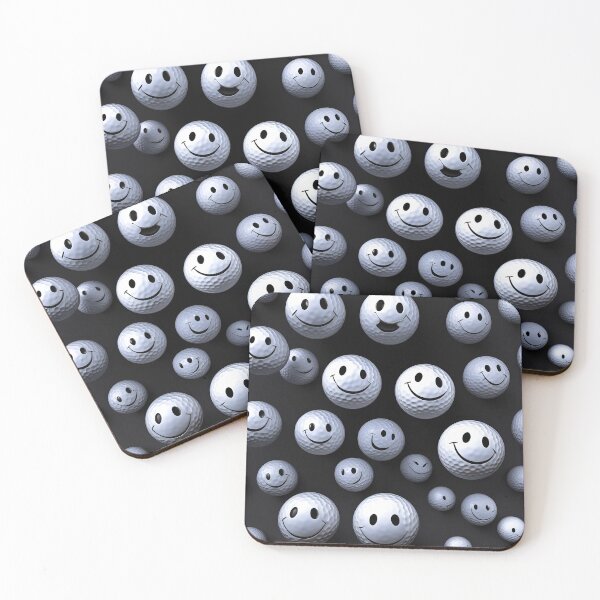 Item preview, Smiley golf balls designed and sold by artworkpro2024.