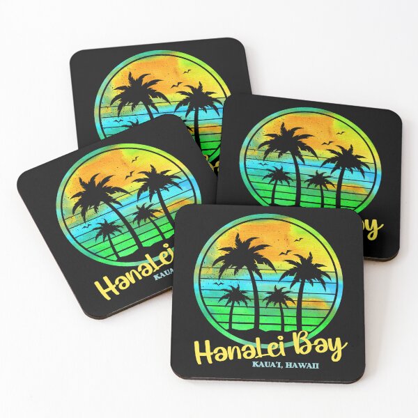 Item preview,  Hanalei Bay - Located on Kaua'i, Hawaii, dramatic mountain scenery, great surfing conditions. designed and sold by Sun Sand & Sea Art.