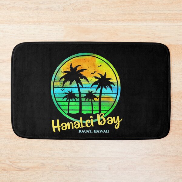 Item preview,  Hanalei Bay - Located on Kaua'i, Hawaii, dramatic mountain scenery, great surfing conditions. designed and sold by Sun Sand & Sea Art.