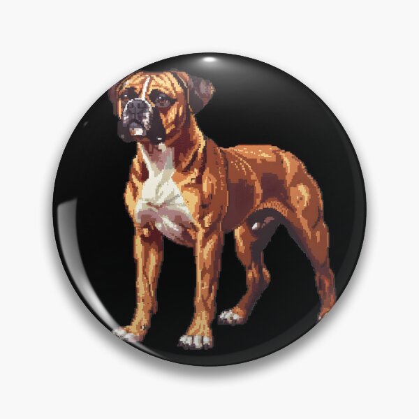 Aperçu de l'œuvre Boxer 16 Bits créée et vendue par CUTEDOGGIEZ.