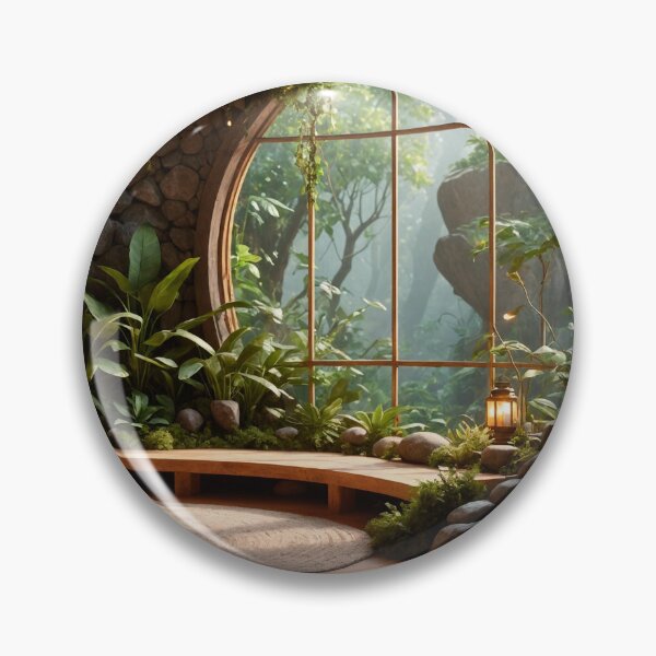Item preview, Cosy yoga or meditation studio with fireplace designed and sold by DreamlifeBackgrounds.