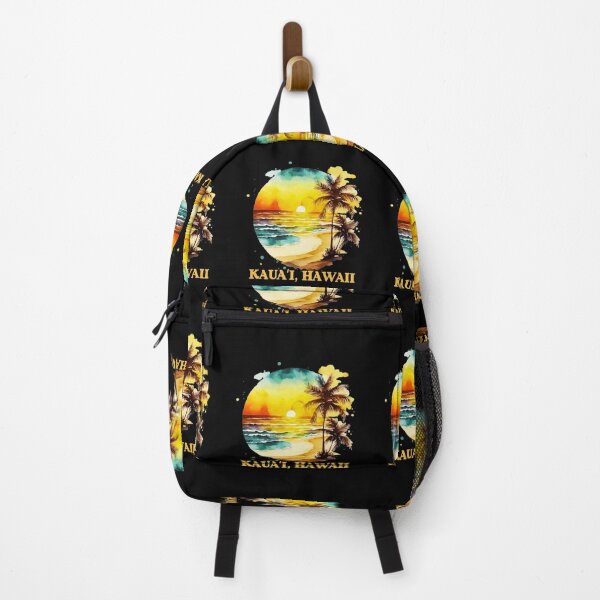 Item preview, Kaua'i, Hawaii - Known as the Garden Isle, it features lush rainforests, waterfalls, and the dramatic Na Pali Coast. designed and sold by Sun Sand & Sea Art.