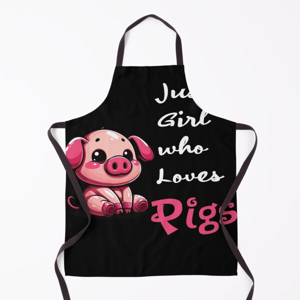 Item preview, Just A Girl who Loves Pig, sweet little Pig Love designed and sold by Inspire-DuDe.