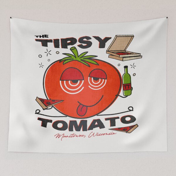 Item preview, The Tipsy Tomato • Manitowoc, Wisconsin designed and sold by MKE Rhine Maiden  •  Grumble Services, LLC..
