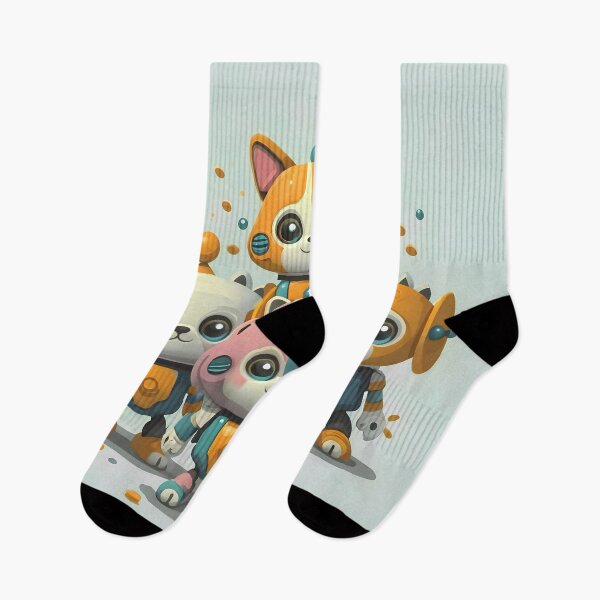 Item preview, Robotic pets (Love and admiration) designed and sold by LuckyCosmos.