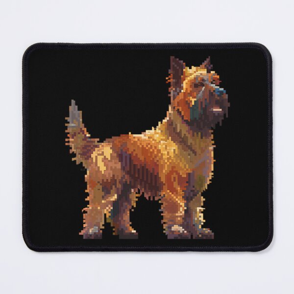 Item preview, 16-bit Pixel Art Briard designed and sold by CUTEDOGGIEZ.