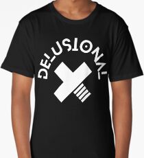 Delusional White Long T-Shirt
