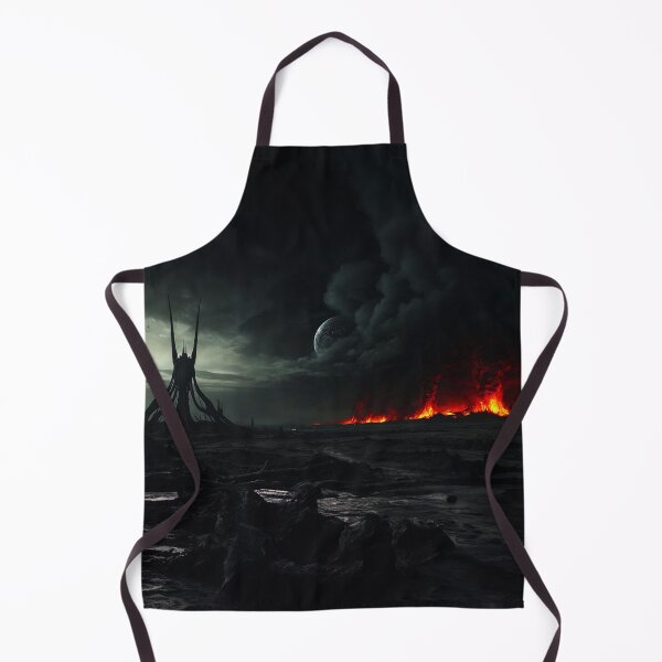 Item preview, Dark Horror Alien World On Flames designed and sold by SassyArtistry.