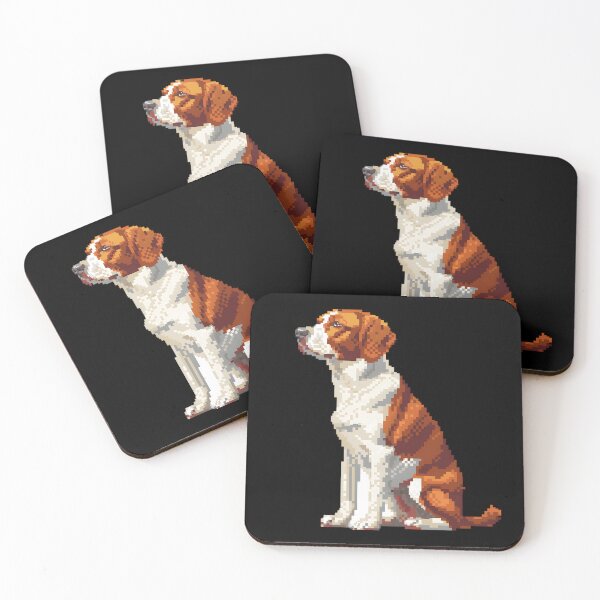 Item preview, 16-bit Pixel Art Brittany designed and sold by CUTEDOGGIEZ.