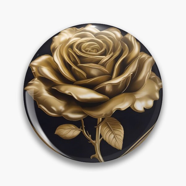 Item preview, Baroque Inspired Gold Rose designed and sold by DesignsByPrnces.
